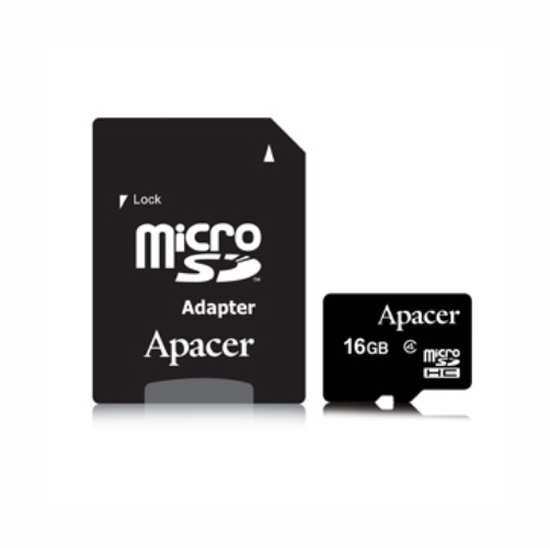 microSDHC 16 Гб Apacer class 4