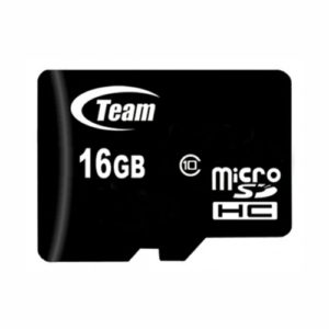 microSDHC Team 16 Gb class 10 (SD adapter)