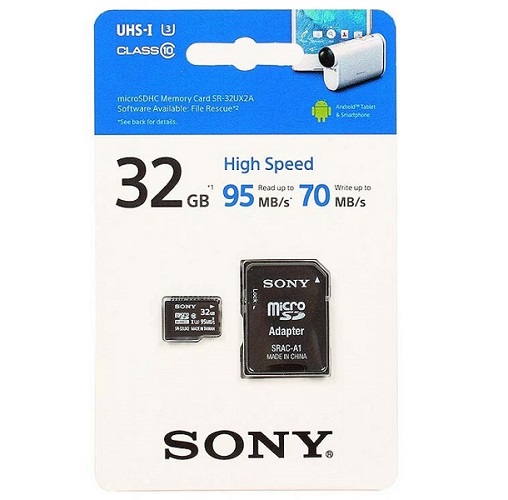 Sony microSDHC 32 Gb UHS-I U3 4k