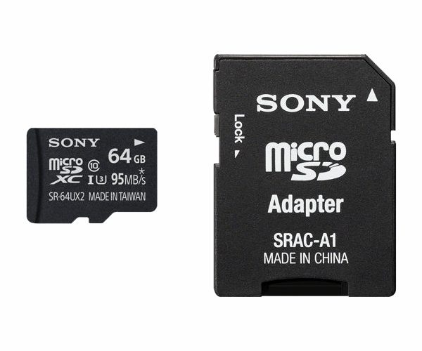 microSDHC 64 Sony UHS-1 U3 4K