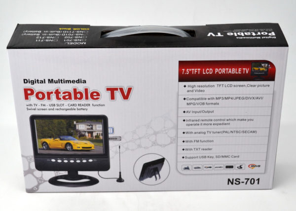 Portable TV LCD NS-701