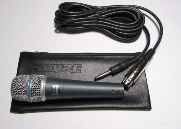 Динамический проводной вокальный микрофон Shure Beta 57A