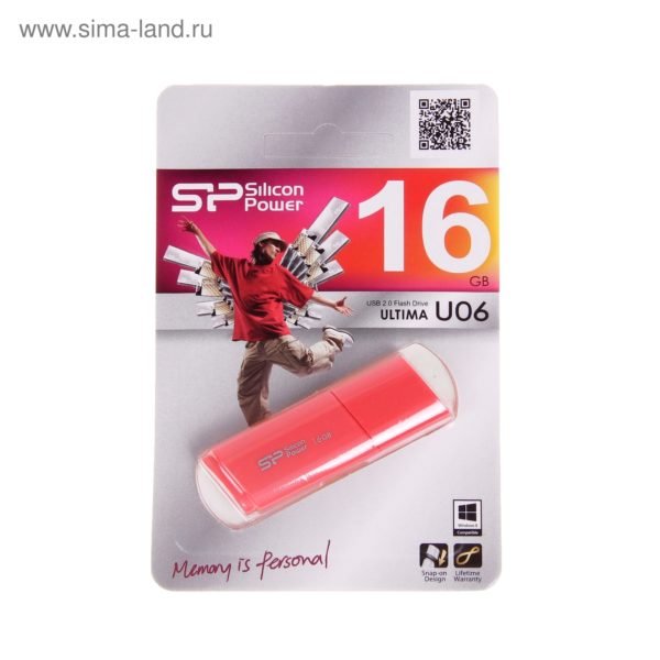 USB 2.0 Flash Drive Silicon Power Ultima U06 16GB