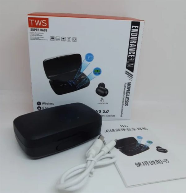 Bluetooth-наушники TWS j16 Superbass