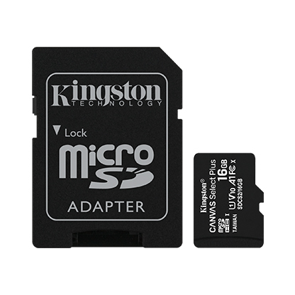 Карта памяти microSD Kingston 16Gb
