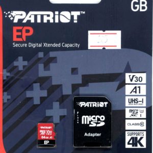 Карта памяти microSDXC Patriot 64Gb