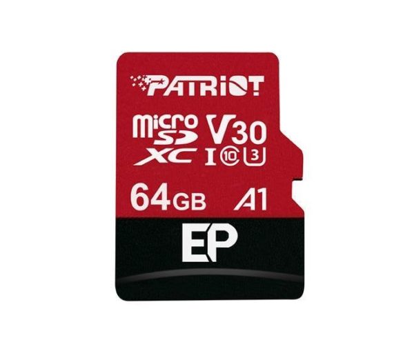 Карта памяти microSDXC Patriot 64Gb