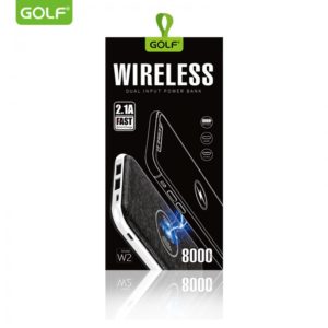 Powerbank wireless Golf W2 8000