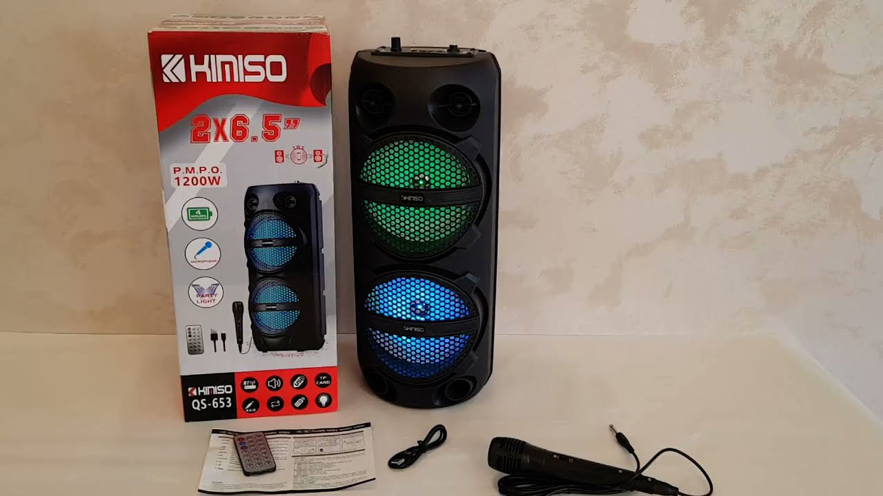 Музыкальная колонка Kimiso QS-653