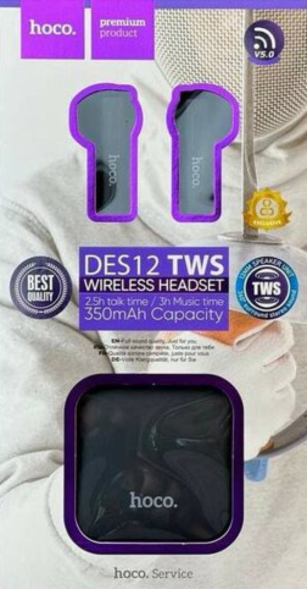 Беспроводные Bluetooth-наушники Hoco Des12TWS