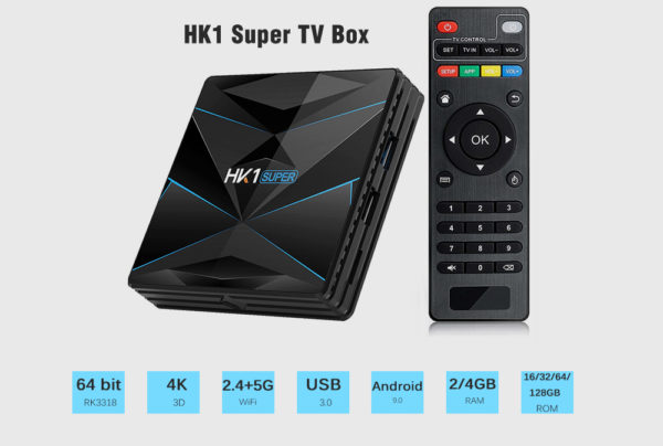 Smart tvbox HK1 Super