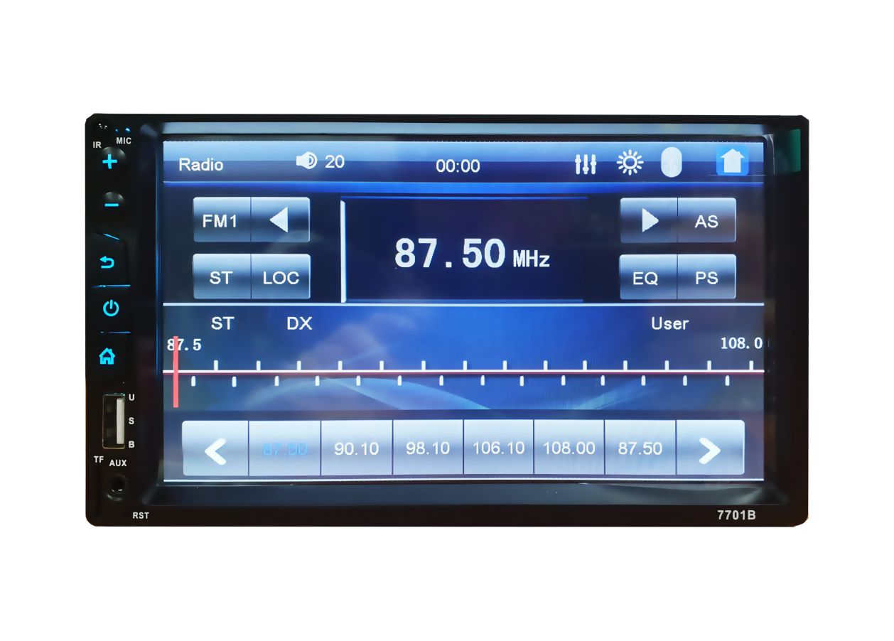 2 din MP5 car radio 7701B