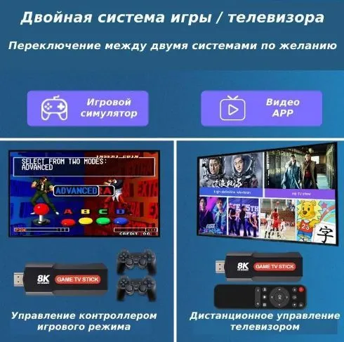 Игровая консоль TV STICK